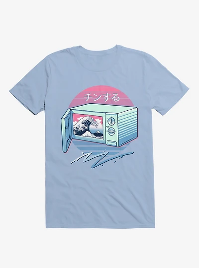 The Micro Wave! Light Blue T-Shirt