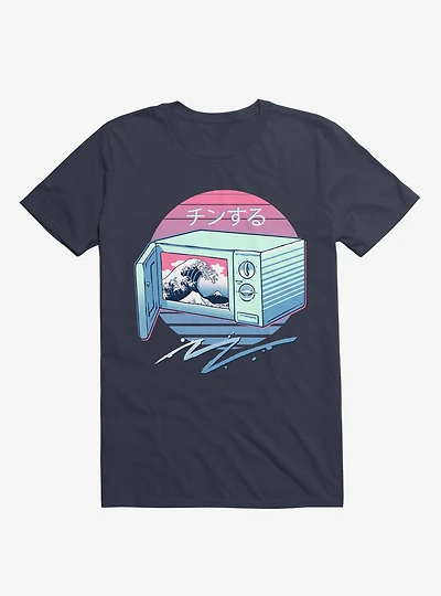 The Micro Wave! Navy Blue T-Shirt