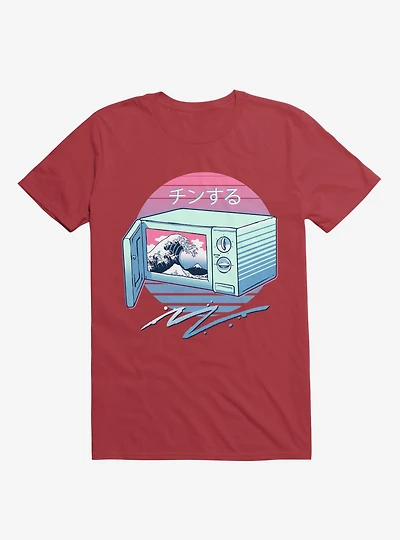 The Micro Wave! Red T-Shirt
