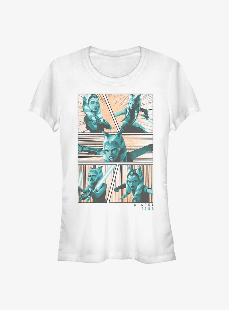 Star Wars: The Clone Wars Ahsoka Panels Girls T-Shirt