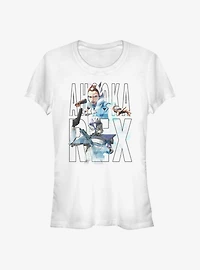 Star Wars: The Clone Wars Classic Names Ahsoka & Rex Girls T-Shirt
