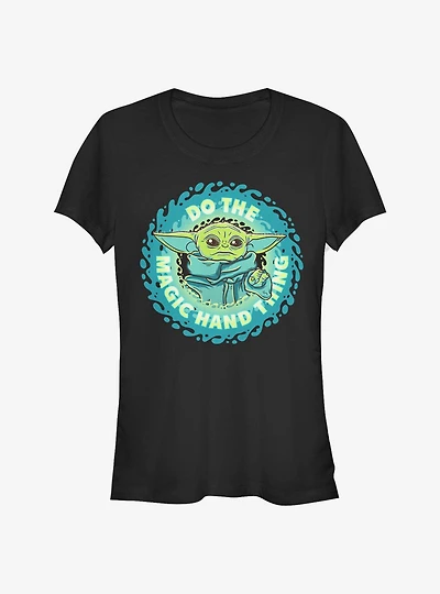 Star Wars The Mandalorian Child Hand Thing Girls T-Shirt