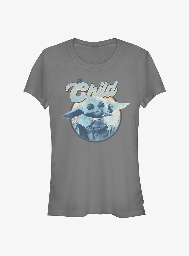 Star Wars The Mandalorian Child Retro Girls T-Shirt