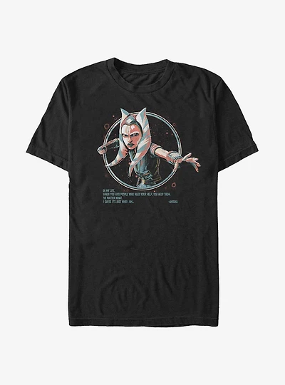 Star Wars: The Clone Wars Ahsoka Just Who I Am T-Shirt