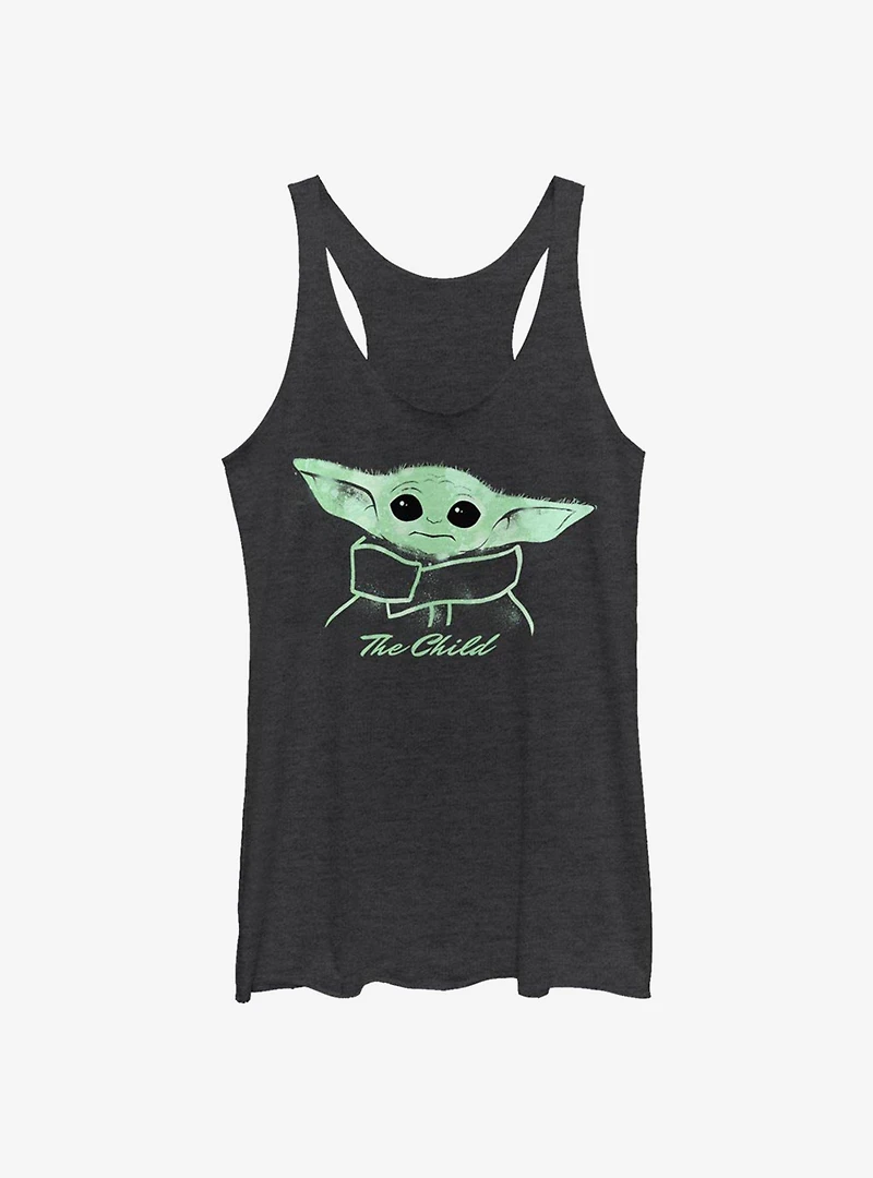 Star Wars The Mandalorian Painted Child Girls Tank