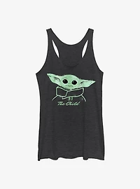 Star Wars The Mandalorian Painted Child Girls Tank