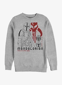 Star Wars The Mandalorian Mando Way Crew Sweatshirt