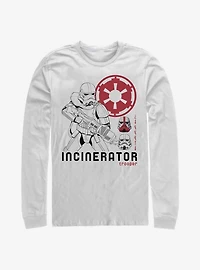 Star Wars The Mandalorian Incincerator Trooper Long-Sleeve T-Shirt