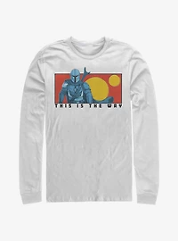 Star Wars The Mandalorian This Is Mando Way Long-Sleeve T-Shirt