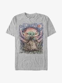 Star Wars The Mandalorian Sipping Stars T-Shirt