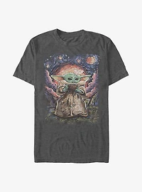 Star Wars The Mandalorian Sipping Stars T-Shirt