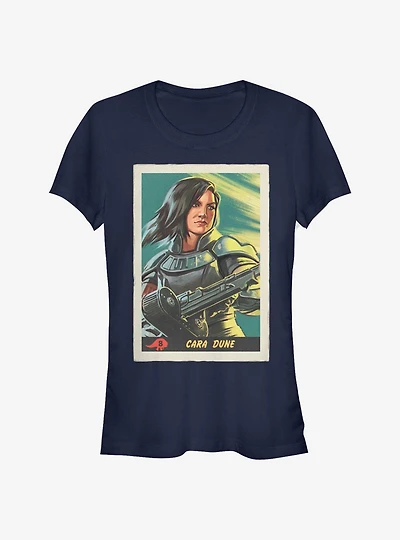 Star Wars The Mandalorian Cara Dune Poster Girls T-Shirt