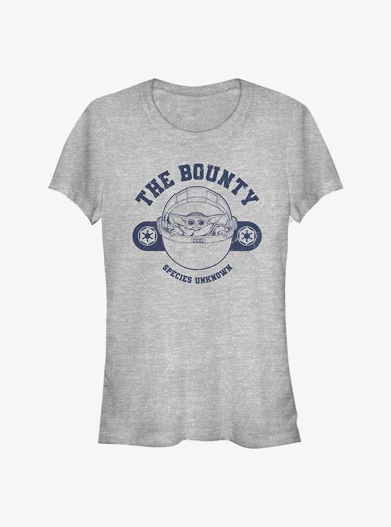 Star Wars The Mandalorian Bounty Collegiate Child Girls T-Shirt