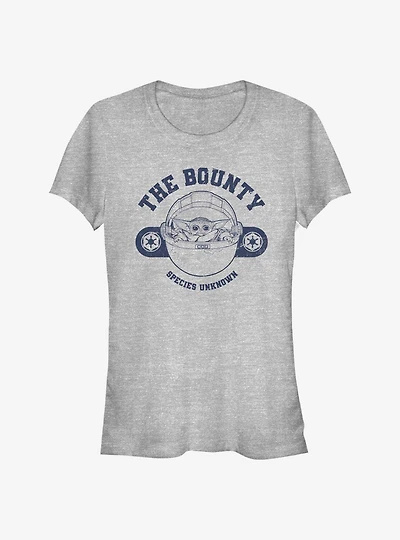 Star Wars The Mandalorian Bounty Collegiate Child Girls T-Shirt