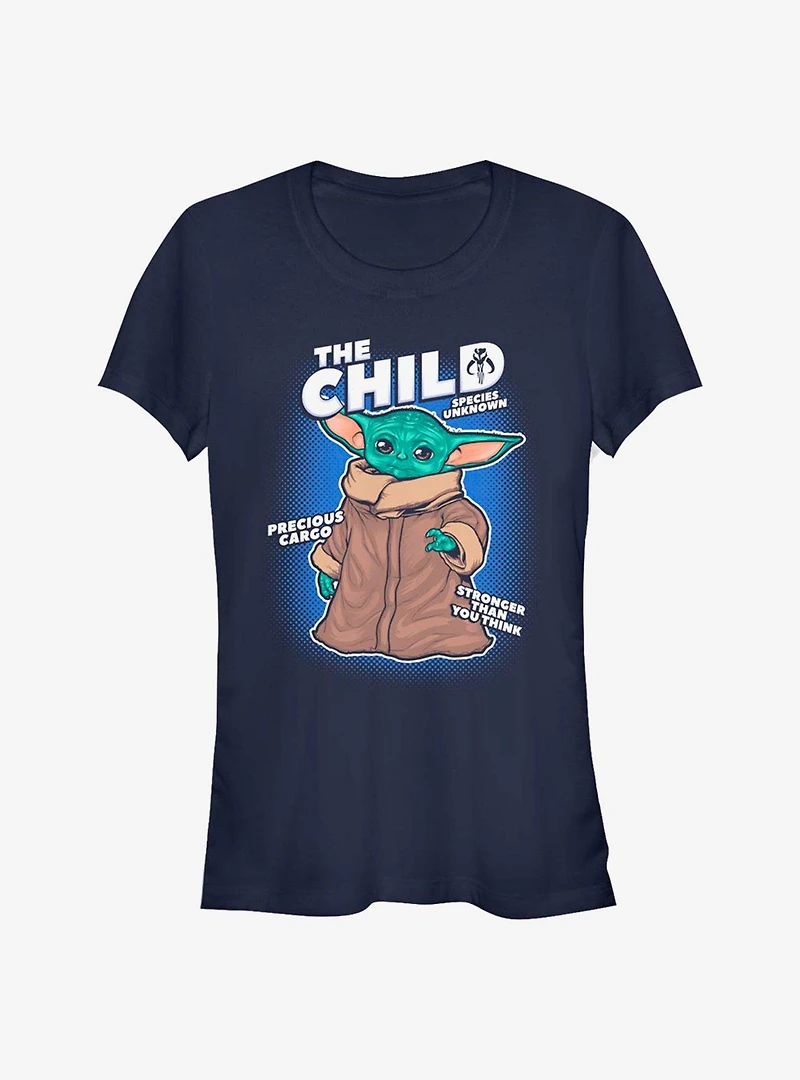 Star Wars The Mandalorian Child Comic Bold Girls T-Shirt