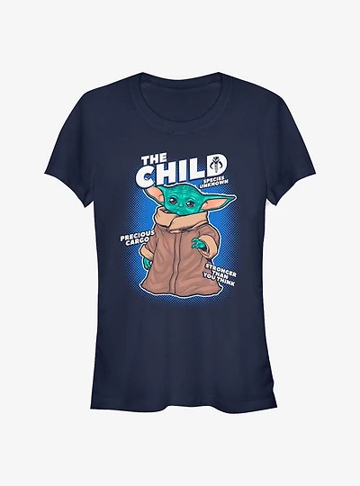 Star Wars The Mandalorian Child Comic Bold Girls T-Shirt