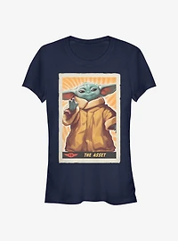 Star Wars The Mandalorian Asset Child Poster Girls T-Shirt