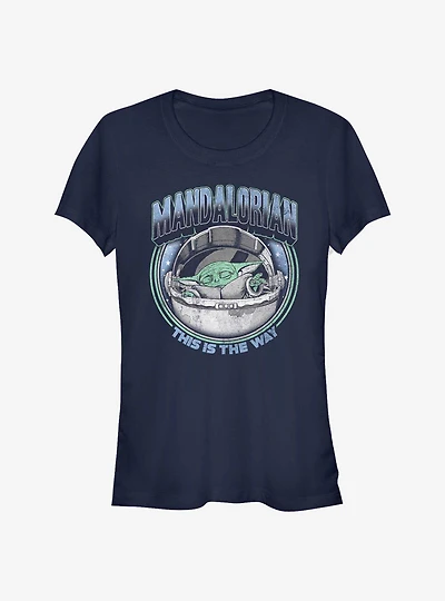 Star Wars The Mandalorian Vintage Magic Child Girls T-Shirt