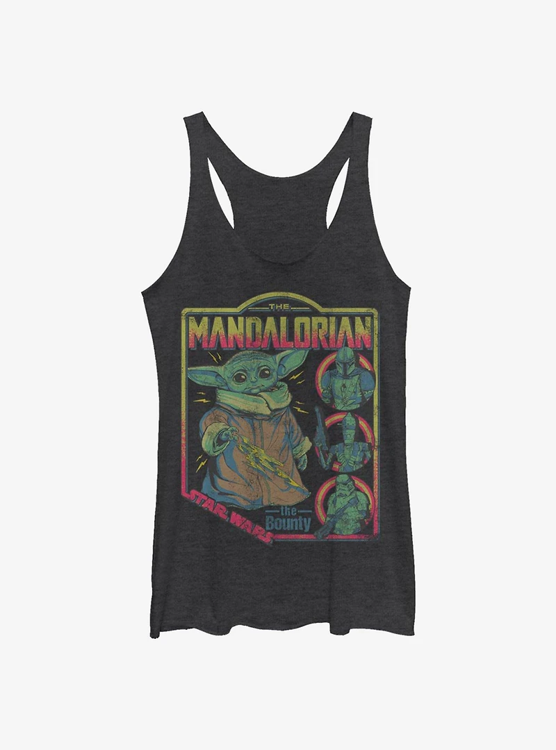 Star Wars The Mandalorian Child Poster Girls Tank