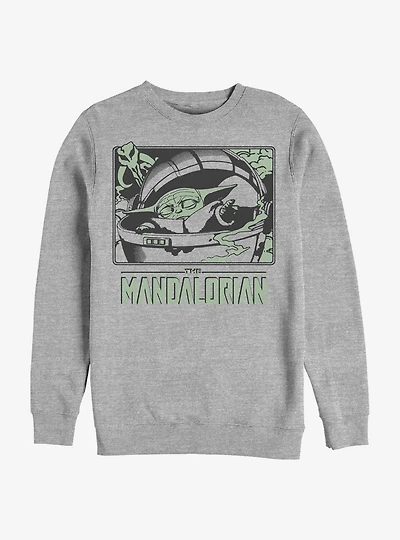 Star Wars The Mandalorian Child Force Hand Crew Sweatshirt