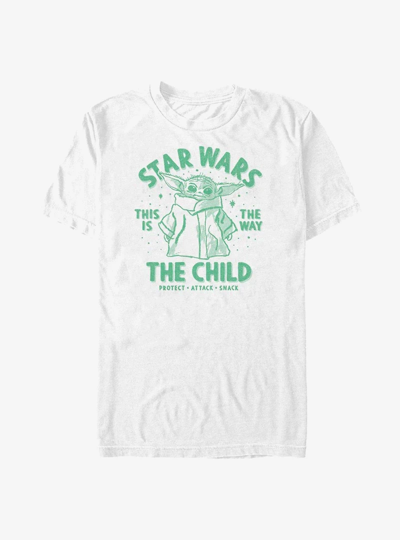 Star Wars The Mandalorian Starry This Is Way Child T-Shirt
