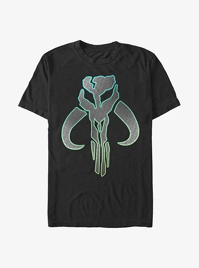 Star Wars The Mandalorian Mando Silver T-Shirt