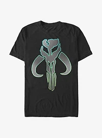 Star Wars The Mandalorian Mando Silver T-Shirt