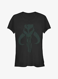 Star Wars The Mandalorian Mando Color Crest Girls T-Shirt
