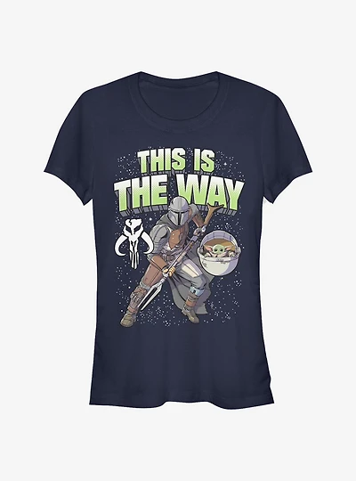 Star Wars The Mandalorian Mando Way Girls T-Shirt