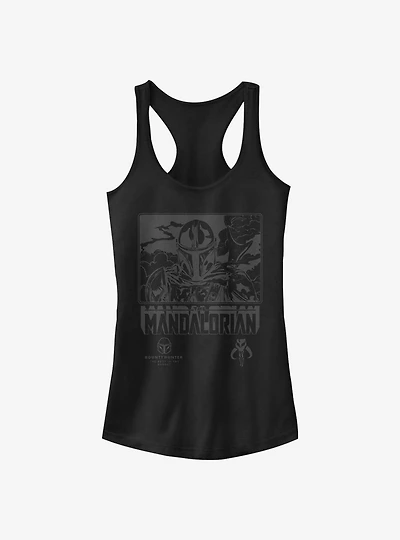 Star Wars The Mandalorian Best Bounty Hunter Girls Tank
