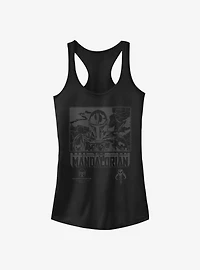 Star Wars The Mandalorian Best Bounty Hunter Girls Tank