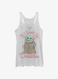 Star Wars The Mandalorian Child Dear Santa Girls Tank