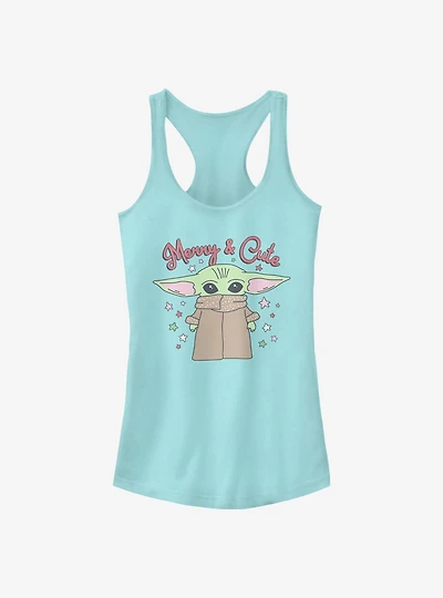 Star Wars The Mandalorian Child Merry And Cute Girls Tank