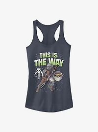 Star Wars The Mandalorian Mando Way Girls Tank