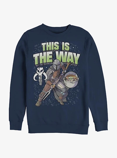 Star Wars The Mandalorian The Mando Way Crew Sweatshirt