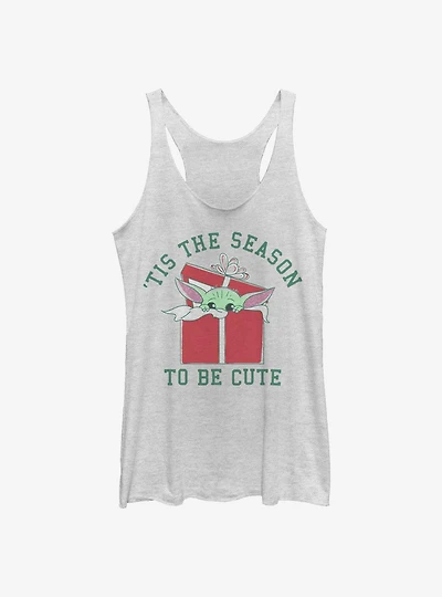 Star Wars The Mandalorian Child 'Tis Season Girls Tank