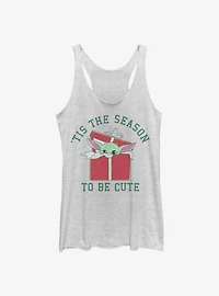Star Wars The Mandalorian Child 'Tis Season Girls Tank