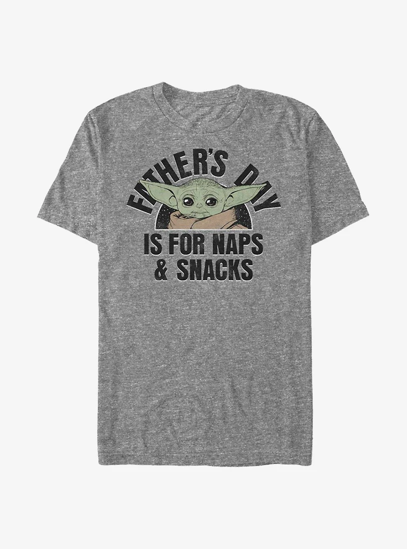 Star Wars The Mandalorian Child Naps And Snacks T-Shirt