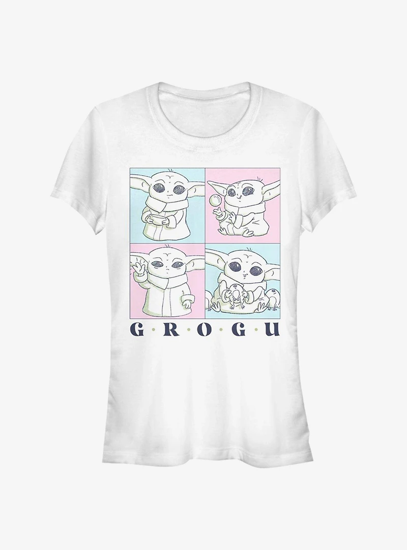 Star Wars The Mandalorian Child Cute Boxup Girls T-Shirt