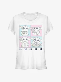 Star Wars The Mandalorian Child Cute Boxup Girls T-Shirt