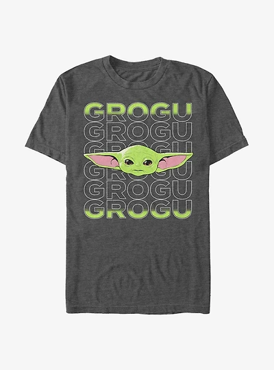 Star Wars The Mandalorian Child Big Face T-Shirt