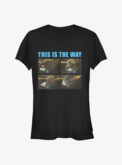 Star Wars The Mandalorian Child Closed Way Girls T-Shirt