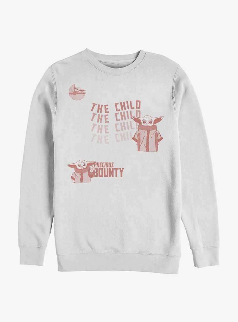 Star Wars The Mandalorian Child Playful Crew Sweatshirt