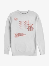 Star Wars The Mandalorian Child Playful Crew Sweatshirt
