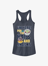Star Wars The Mandalorian Child Naps And Snacks Girls Tank