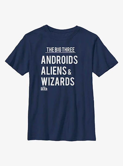 Marvel The Falcon And Winter Soldier Big Three Youth T-Shirt