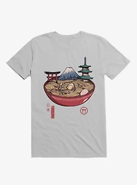 A Japanese Ramen Ice Grey T-Shirt