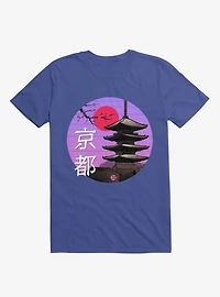 Kyoto Wave Royal Blue T-Shirt