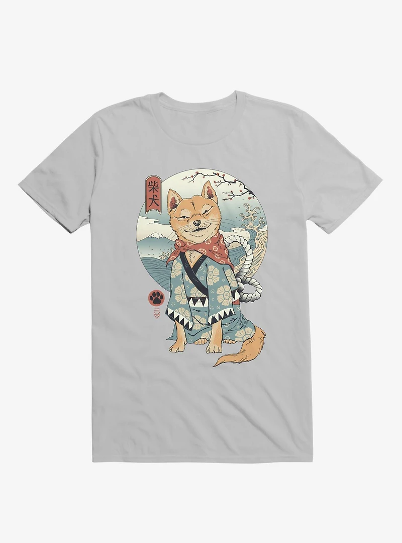 Shiba Inu Ice Grey T-Shirt