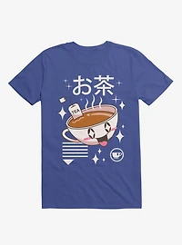 Kawaii Tea Royal Blue T-Shirt